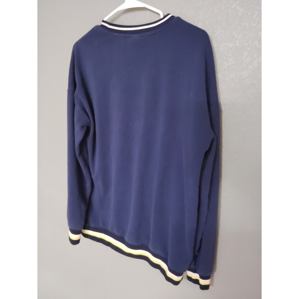 Howls Moving Castle Ghibli Sweatshirt Women Size Medium Blue Embroidered - Picture 2 of 7